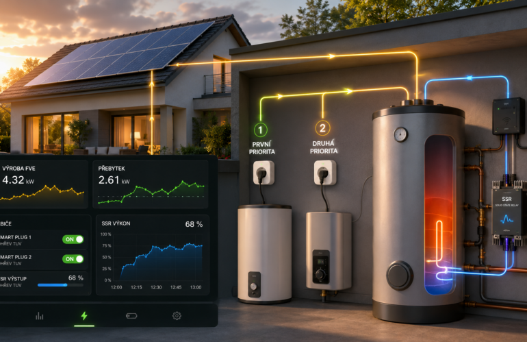 Optimalizace přetoků – kombinace SSR / zásuvky